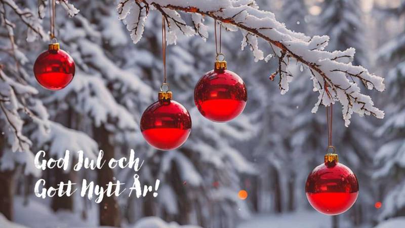 God Jul och Gott Nytt År!